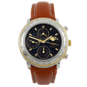 BREITLING - a gentleman's stainless steel Windrider Astromat 1461 chronograph wrist replica watch.
