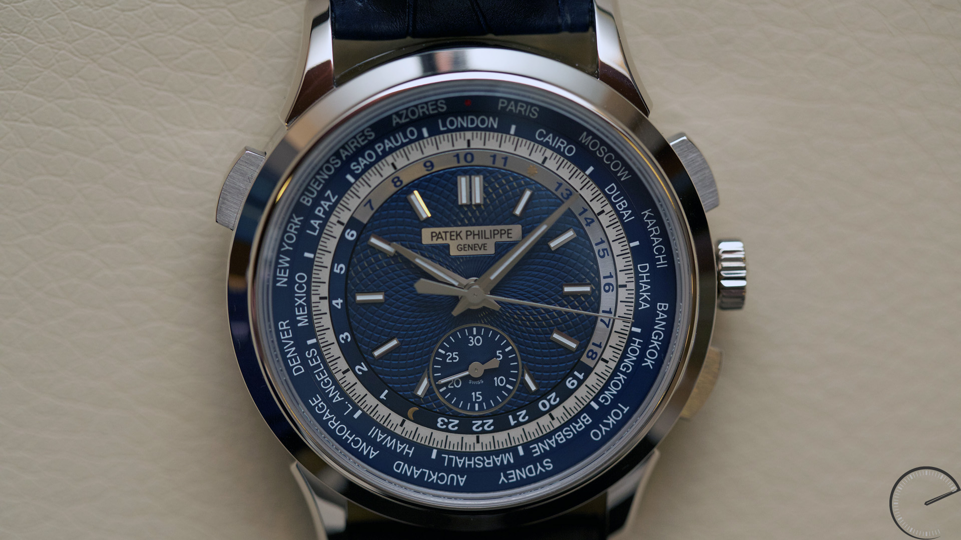 Patek_Philippe_World_Time_Chronograph_Ref. 5930_dial2 - ESCAPEMENT Magazine - watch replica reviews by Angus Davies