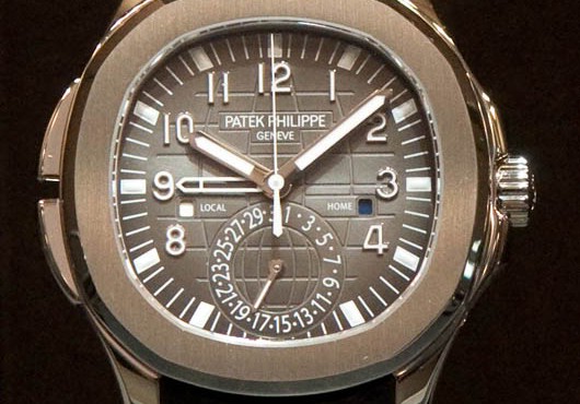 Patek Philippe Nautilus Travel Time Rose Gold Replica Watch Ref.5164A-001