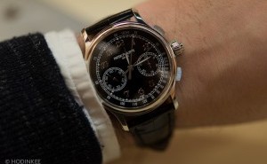Patek Philippe Split-Seconds Chronograph Black Dial Steel Watch Ref.5370P-001