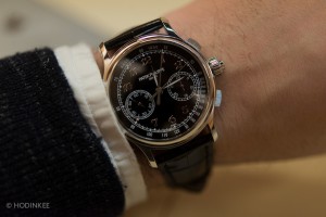 Patek Philippe Split-Seconds Chronograph Black Dial Steel Watch Ref.5370P-001