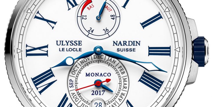 Ulysse Nardin Marine Chronometer Annual Calendar Monaco Watch Watch Releases